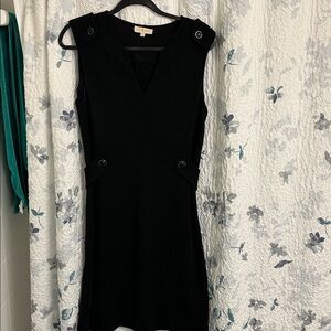 Tory Burch Black Knit Dress Size L